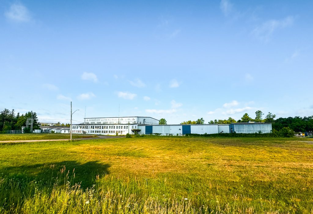 Exterior view of GW Metal Mining company building.
